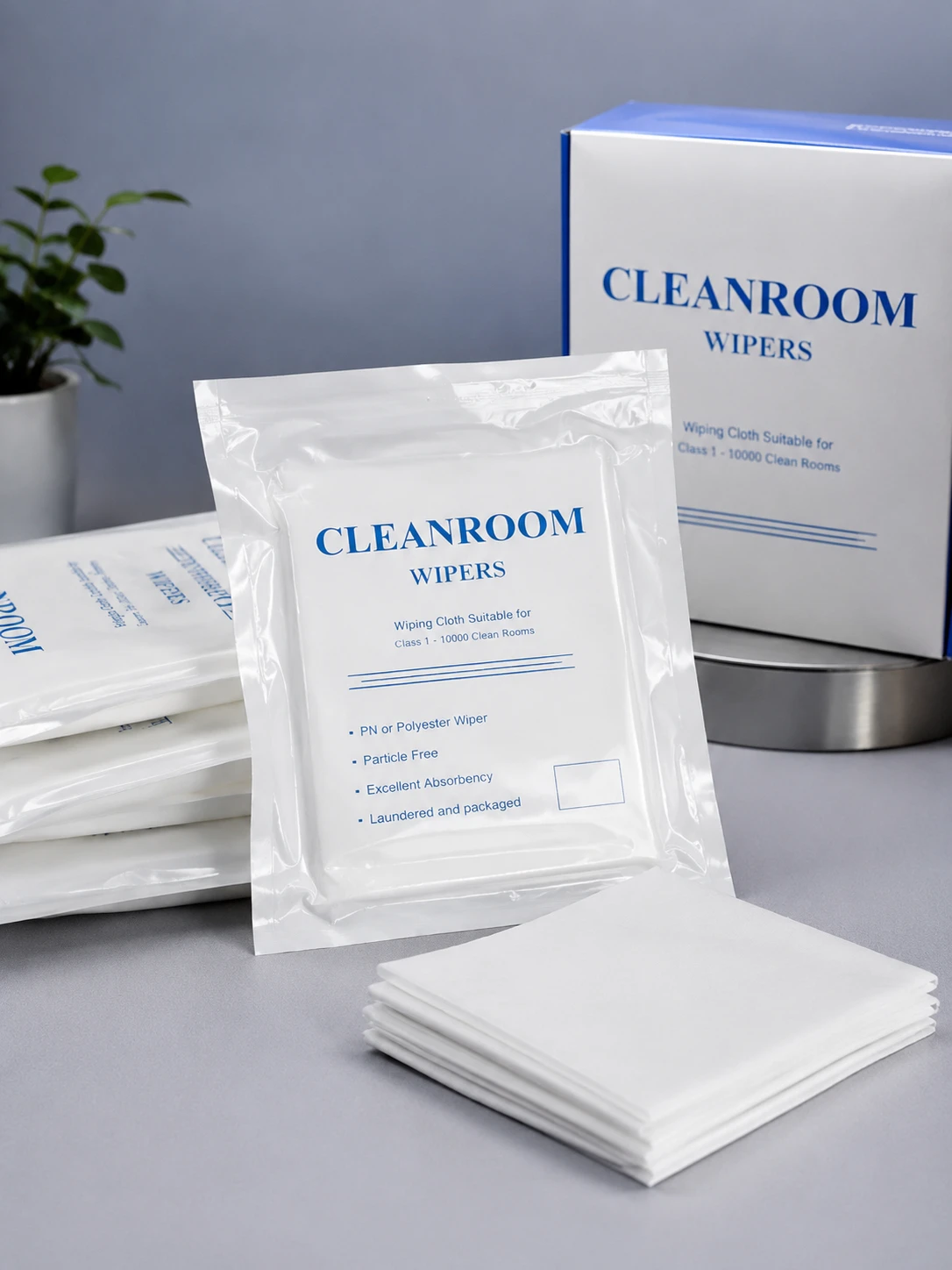 Cleanroom Wipers – Lint-Free Electronic Component Cleaning Cloth